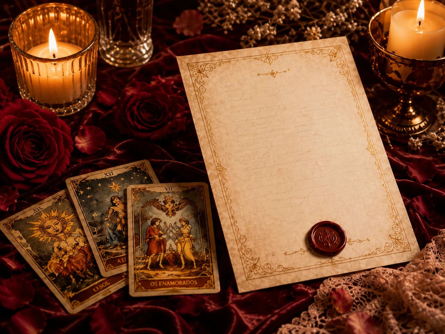 Mockup do produto final - Carta Canalizada